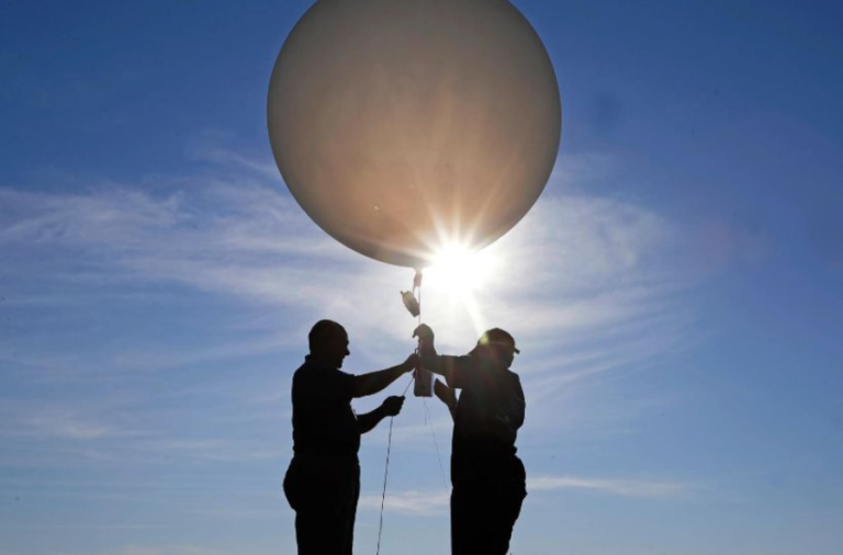 noticiaspuertosantacruz.com.ar - Imagen extraida de: https://elrompehielos.com.ar/que-es-un-globo-meteorologico-y-para-que-sirve