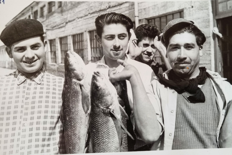 Río Grande - Venta de pescados - foto de Museo Fagnano