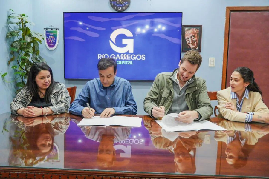 El municipio de Río Gallegos y la Fundación “Por el Mar” firman acuerdo ...