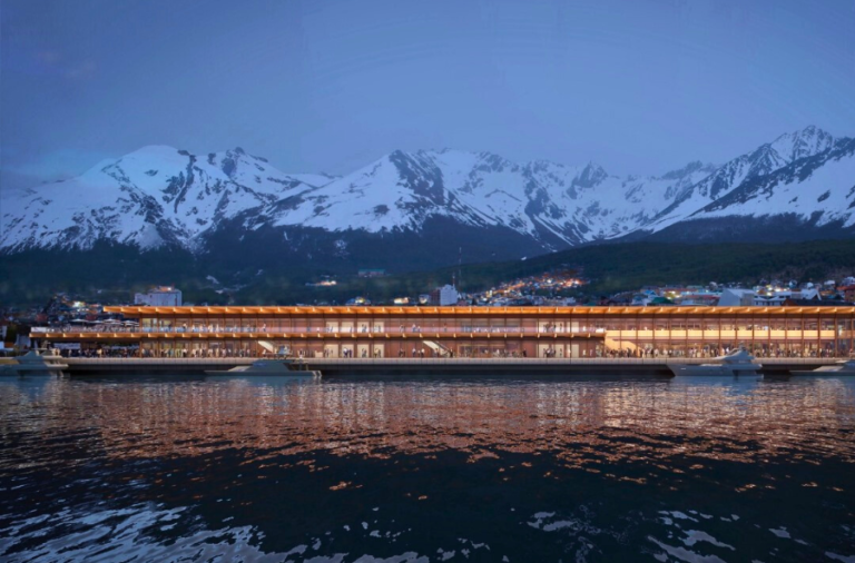 noticiaspuertosantacruz.com.ar - Imagen extraida de: https://elrompehielos.com.ar/como-es-el-proyecto-para-la-nueva-terminal-de-cruceros-en-el-puerto-de-ushuaia