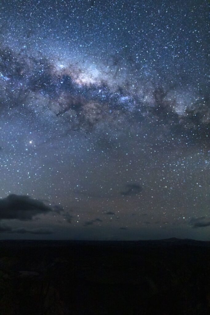 fotografía nocturna en Parque Patagonia