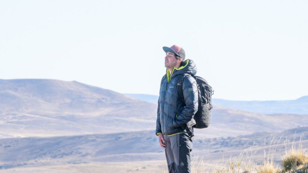 “No pensaba que era tan hermoso el lugar", dice Ivan, el guia chileno en su visita al Parque Patagonia.