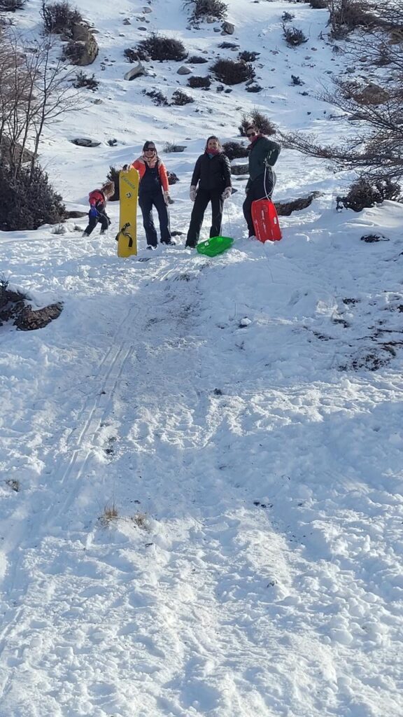  excursión invernal Los Antiguos