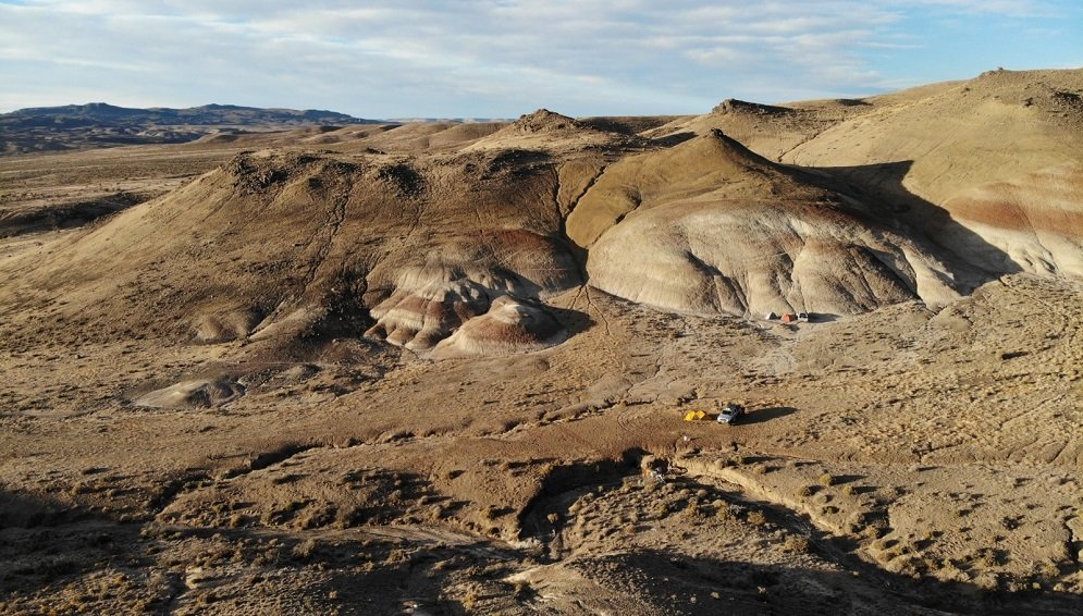 dinosaurio carnívoro en Chubut