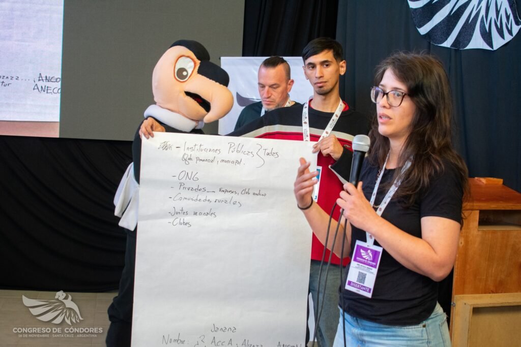 cóndor andino Santa Cruz