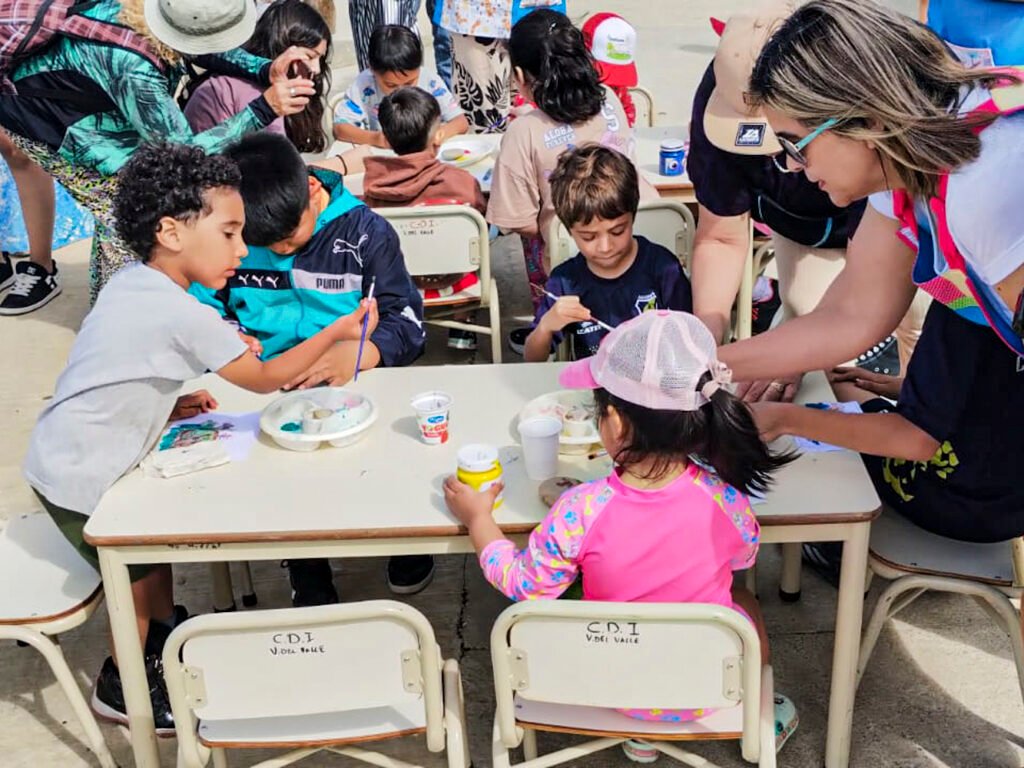 Arte y mar en Caleta Olivia