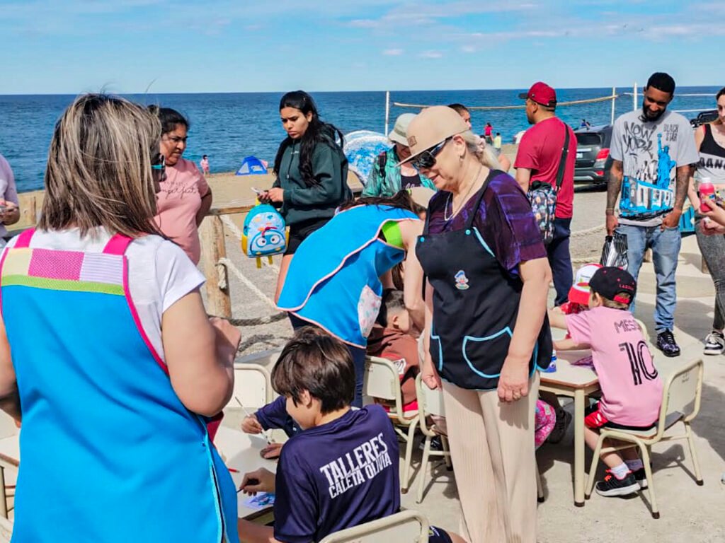 Arte y mar en Caleta Olivia