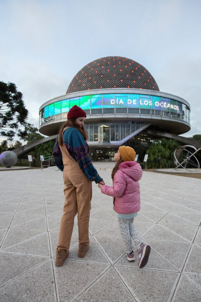 Proyección fulldome de Te quiero, desde el mar hasta el cielo en el Planetario Galileo Galilei